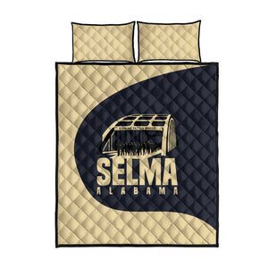 John Lewis Quilt Bed Set with Selma Bridge Graphic Civil Rights and Voting Rights Tribute - African Pride