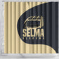 John Lewis Shower Curtain with Selma Bridge Graphic Civil Rights and Voting Rights Tribute - African Pride