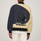 John Lewis Sleeve Zip Bomber Jacket with Selma Bridge Graphic Civil Rights and Voting Rights Tribute - African Pride