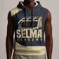 John Lewis Sleeveless Hoodie with Selma Bridge Graphic Civil Rights and Voting Rights Tribute - African Pride
