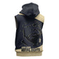 John Lewis Sleeveless Zip Hoodie with Selma Bridge Graphic Civil Rights and Voting Rights Tribute - African Pride
