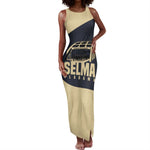 John Lewis Tank Maxi Dress with Selma Bridge Graphic Civil Rights and Voting Rights Tribute - African Pride