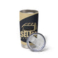 John Lewis Tumbler Cup with Selma Bridge Graphic Civil Rights and Voting Rights Tribute - African Pride