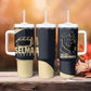 John Lewis Tumbler With Handle with Selma Bridge Graphic Civil Rights and Voting Rights Tribute - African Pride