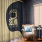 John Lewis Window Curtain with Selma Bridge Graphic Civil Rights and Voting Rights Tribute - African Pride