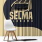 John Lewis Window Curtain with Selma Bridge Graphic Civil Rights and Voting Rights Tribute - African Pride