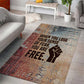John Lewis Area Rug with Freedom Quote Graphic Civil Rights and Legacy Tribute - African Pride