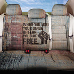 John Lewis Back Car Seat Cover with Freedom Quote Graphic Civil Rights and Legacy Tribute - African Pride