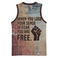 John Lewis Basketball Jersey with Freedom Quote Graphic Civil Rights and Legacy Tribute - African Pride