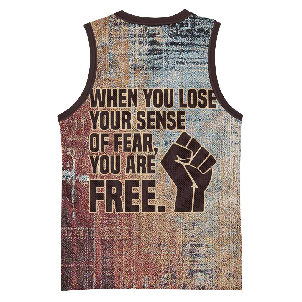 John Lewis Basketball Jersey with Freedom Quote Graphic Civil Rights and Legacy Tribute - African Pride