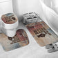 John Lewis Bathroom Set with Freedom Quote Graphic Civil Rights and Legacy Tribute - African Pride