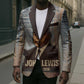 John Lewis Blazer with Freedom Quote Graphic Civil Rights and Legacy Tribute - African Pride