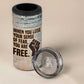 John Lewis 4 in 1 Can Cooler Tumbler with Freedom Quote Graphic Civil Rights and Legacy Tribute - African Pride