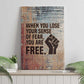 John Lewis Canvas Wall Art with Freedom Quote Graphic Civil Rights and Legacy Tribute - African Pride