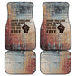 John Lewis Car Mats with Freedom Quote Graphic Civil Rights and Legacy Tribute - African Pride