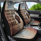 John Lewis Car Seat Cover with Freedom Quote Graphic Civil Rights and Legacy Tribute - African Pride