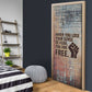 John Lewis Door Cover with Freedom Quote Graphic Civil Rights and Legacy Tribute - African Pride