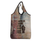John Lewis Grocery Bag with Freedom Quote Graphic Civil Rights and Legacy Tribute - African Pride