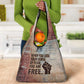 John Lewis Grocery Bag with Freedom Quote Graphic Civil Rights and Legacy Tribute - African Pride