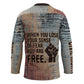 John Lewis Hockey Jersey with Freedom Quote Graphic Civil Rights and Legacy Tribute - African Pride