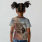 John Lewis Kid T shirt with Freedom Quote Graphic Civil Rights and Legacy Tribute - African Pride