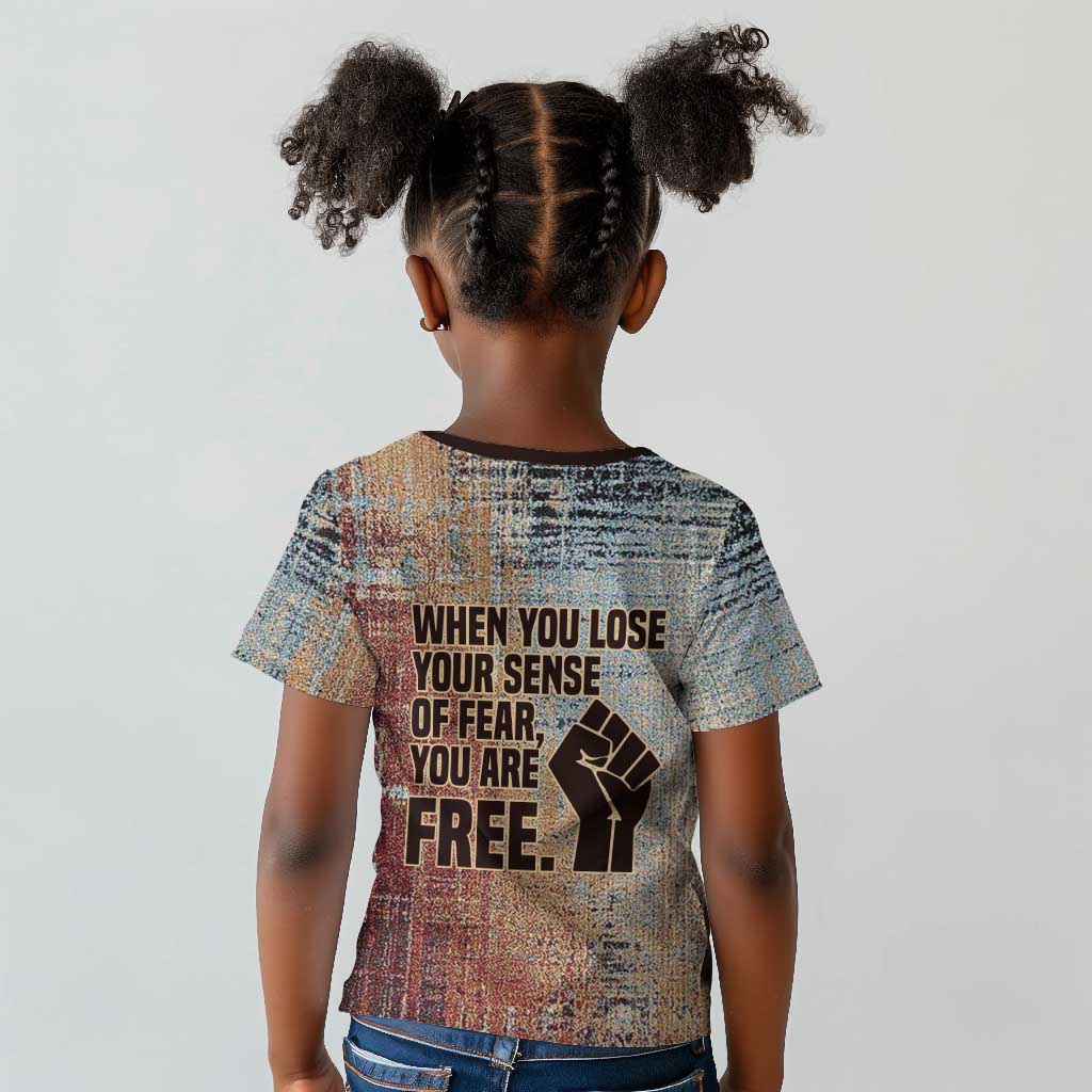 John Lewis Kid T shirt with Freedom Quote Graphic Civil Rights and Legacy Tribute - African Pride