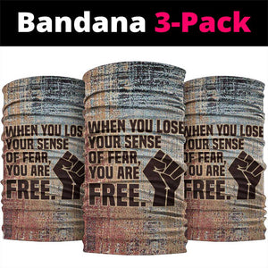 John Lewis Neck Gaiter with Freedom Quote Graphic Civil Rights and Legacy Tribute - African Pride