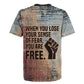 John Lewis Rugby Jersey with Freedom Quote Graphic Civil Rights and Legacy Tribute - African Pride