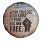John Lewis Spare Tire Cover with Freedom Quote Graphic Civil Rights and Legacy Tribute - African Pride