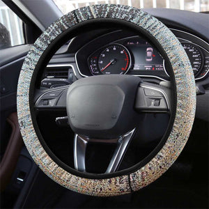 John Lewis Steering Wheel Cover with Freedom Quote Graphic Civil Rights and Legacy Tribute - African Pride