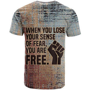 John Lewis T shirt with Freedom Quote Graphic Civil Rights and Legacy Tribute - African Pride