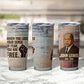 John Lewis Tumbler Cup with Freedom Quote Graphic Civil Rights and Legacy Tribute - African Pride