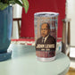 John Lewis Tumbler Cup with Freedom Quote Graphic Civil Rights and Legacy Tribute - African Pride