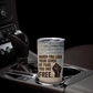 John Lewis Tumbler Cup with Freedom Quote Graphic Civil Rights and Legacy Tribute - African Pride