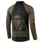 Bayard Rustin Button Sweatshirt with March on Washington Design Civil Rights Organizer Tribute