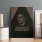 Bayard Rustin Canvas Wall Art with March on Washington Design Civil Rights Organizer Tribute - African Pride