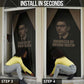 Bayard Rustin Door Cover with March on Washington Design Civil Rights Organizer Tribute - African Pride