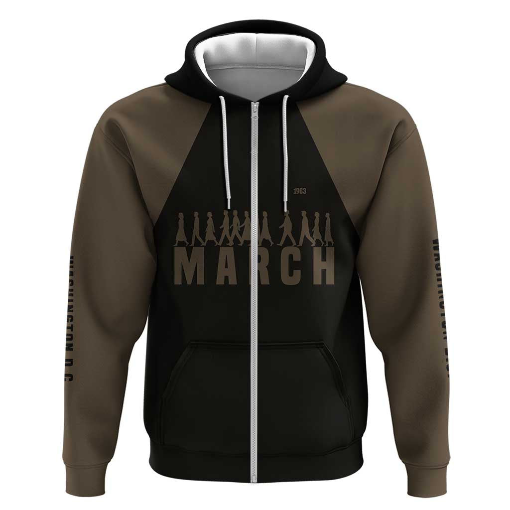 Bayard Rustin Hoodie with March on Washington Design Civil Rights Organizer Tribute - African Pride