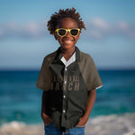 Bayard Rustin Kid Hawaiian Shirt with March on Washington Design Civil Rights Organizer Tribute - African Pride