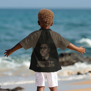 Bayard Rustin Kid Hawaiian Shirt with March on Washington Design Civil Rights Organizer Tribute - African Pride