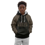 Bayard Rustin Kid Hoodie with March on Washington Design Civil Rights Organizer Tribute - African Pride