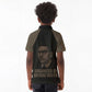Bayard Rustin Kid Polo Shirt with March on Washington Design Civil Rights Organizer Tribute - African Pride