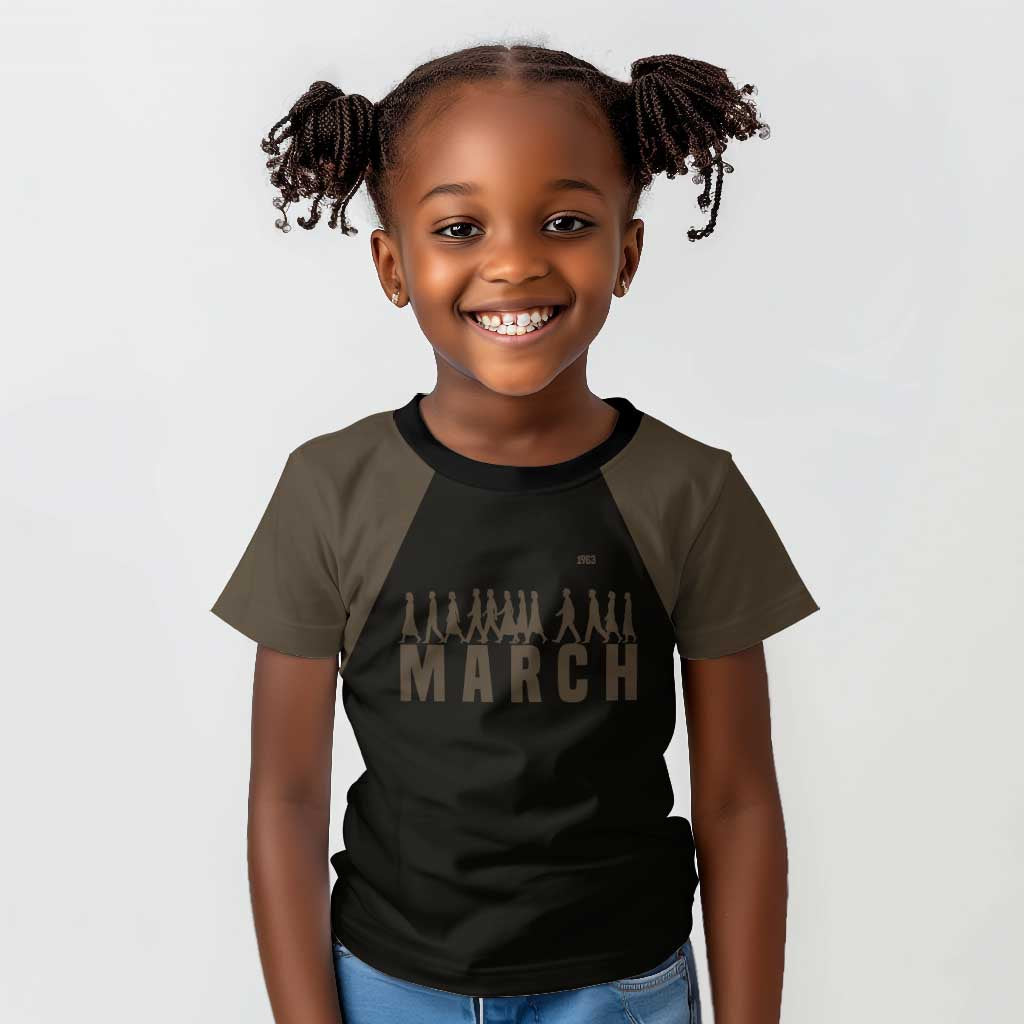 Bayard Rustin Kid T shirt with March on Washington Design Civil Rights Organizer Tribute - African Pride