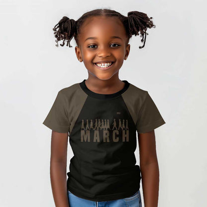 Bayard Rustin Kid T shirt with March on Washington Design Civil Rights Organizer Tribute - African Pride