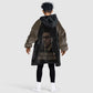 Bayard Rustin Kid Wearable Blanket Hoodie with March on Washington Design Civil Rights Organizer Tribute - African Pride