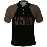 Bayard Rustin Polo Shirt with March on Washington Design Civil Rights Organizer Tribute - African Pride