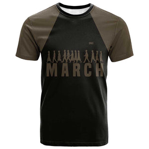 Bayard Rustin T shirt with March on Washington Design Civil Rights Organizer Tribute - African Pride