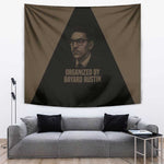 Bayard Rustin Tapestry with March on Washington Design Civil Rights Organizer Tribute - African Pride