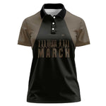 Bayard Rustin Women Polo Shirt with March on Washington Design Civil Rights Organizer Tribute - African Pride