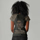 Bayard Rustin Women V-Neck T-Shirt with March on Washington Design Civil Rights Organizer Tribute - African Pride